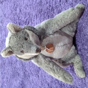 Rare Elegante By Dankin Wolf 1982 Tall Large WOLF in SHEEP Clothing